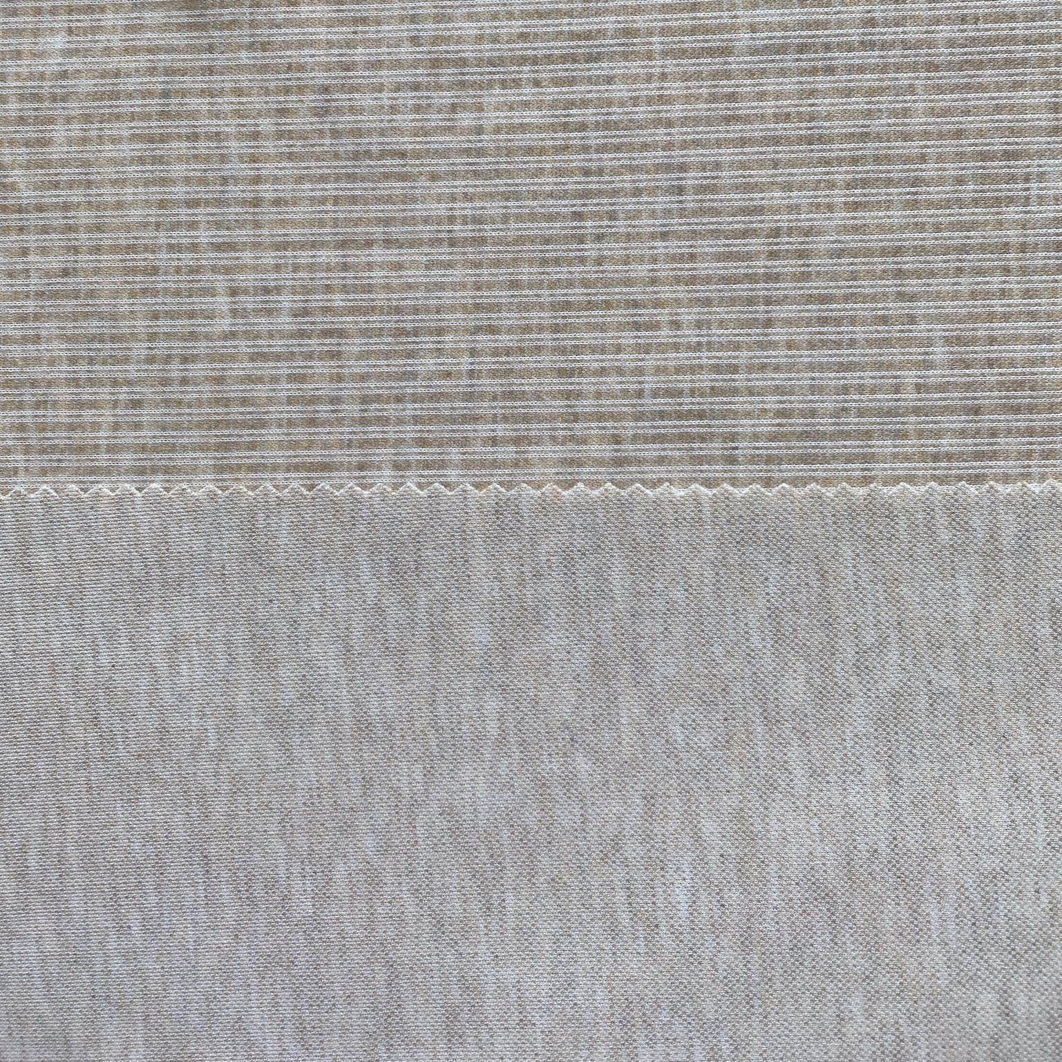815# sheepskin TR fleece texture double vertical stripe letter stripe yarn-dyed fabric striped base layer pants in stock Application Scenario