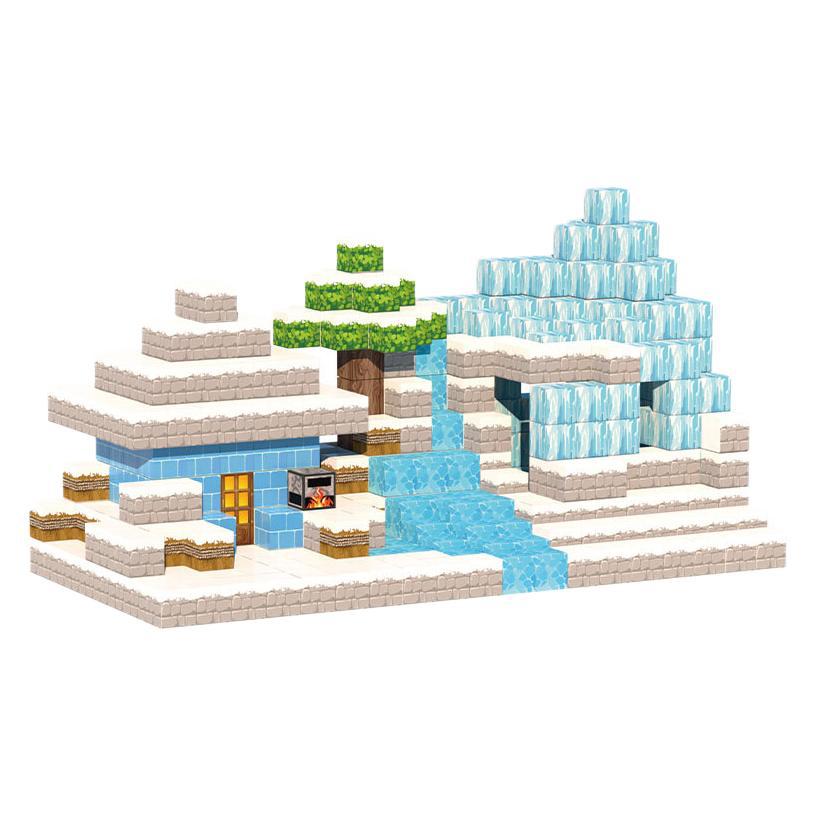 Cross-border World Magnetic Block building blocks, Ice and Snow World theme jigsaw puzzle toys, abs neodymium iron boron magnetic blocks Item Picture
