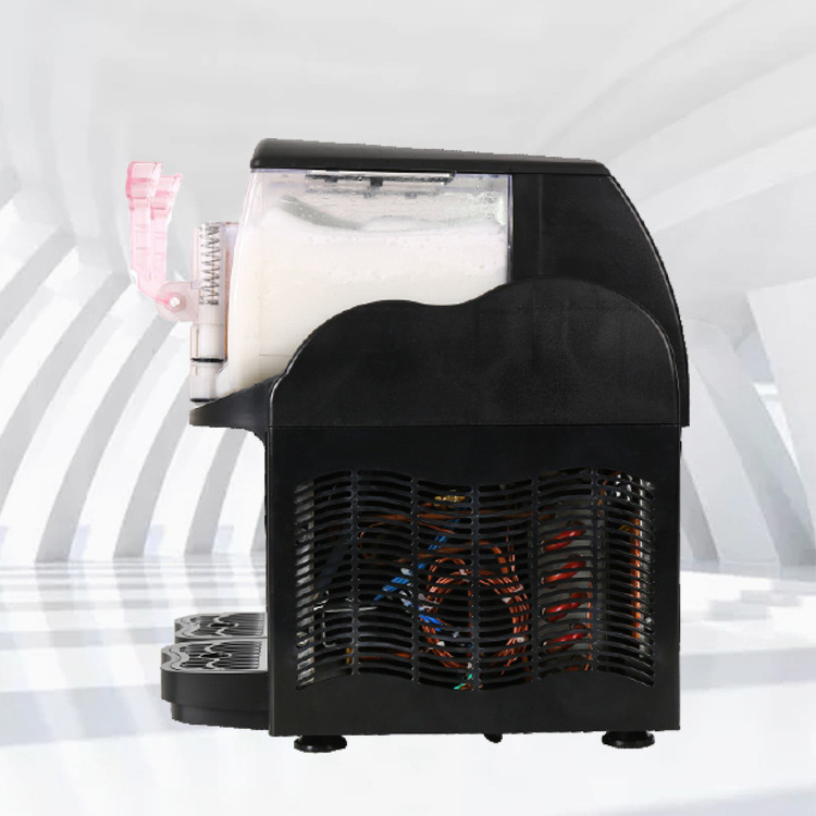 Popular manual snow melting machine, commercial snow slime machine, cold drink and ice cream machine, fully automatic juice and snow granule machine details Picture
