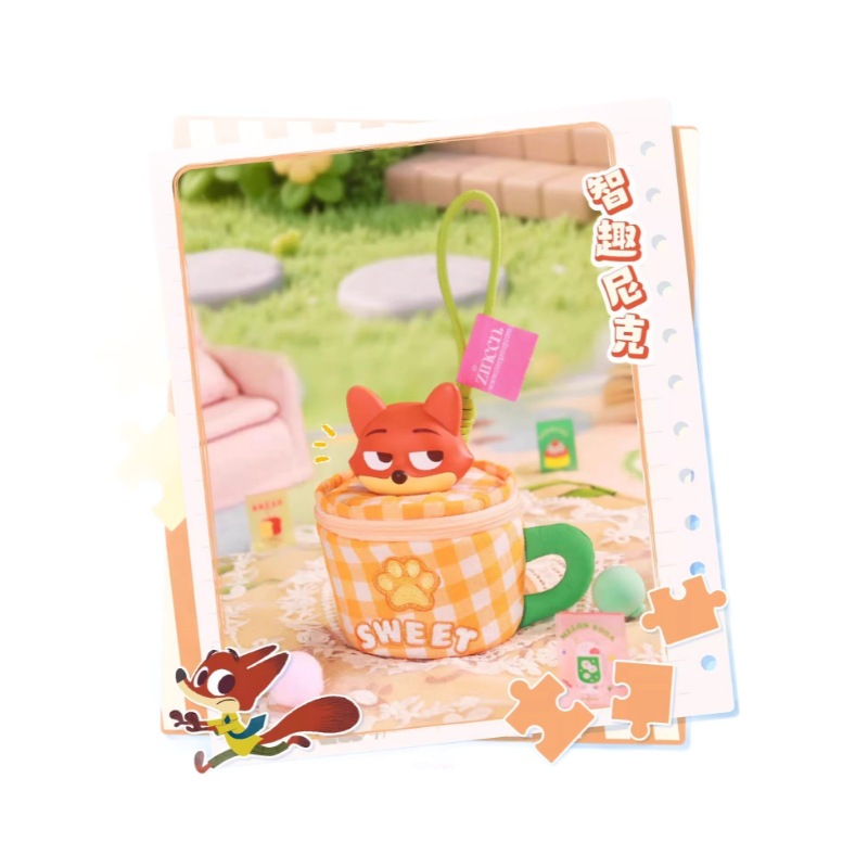Wholesale of genuine Disney Zootopia series crazy mugs, handbags, blind boxes, trendy figurines and gifts Item Picture