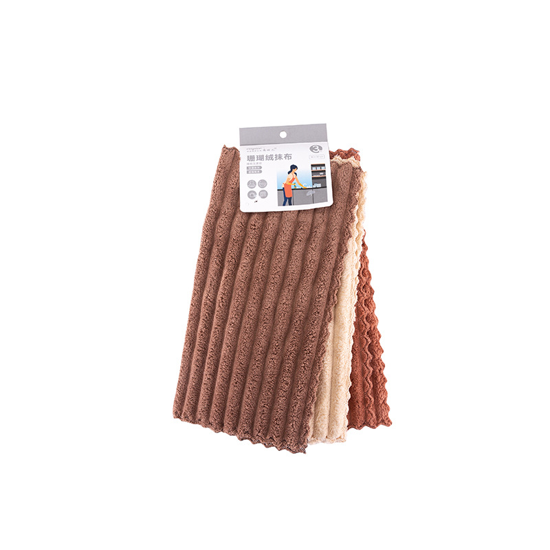 洗碗巾/洗碗抹布棉/丝瓜抹布/厨房抹布全棉/工业金刚砂百洁布产品图