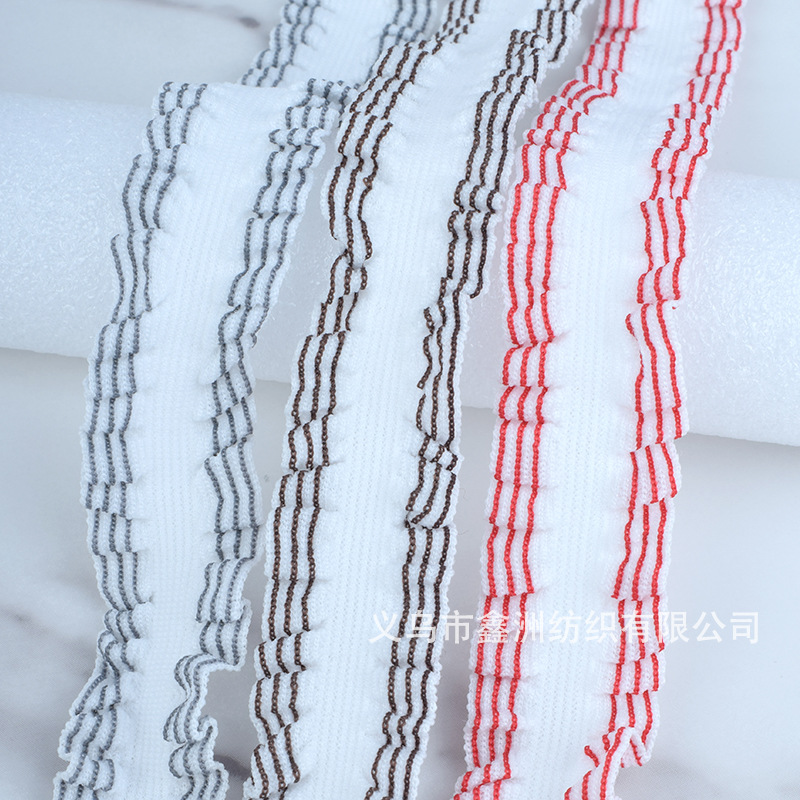 花边/花边钉珠/蕾丝花边/织带辅料钉珠/中式花边产品图