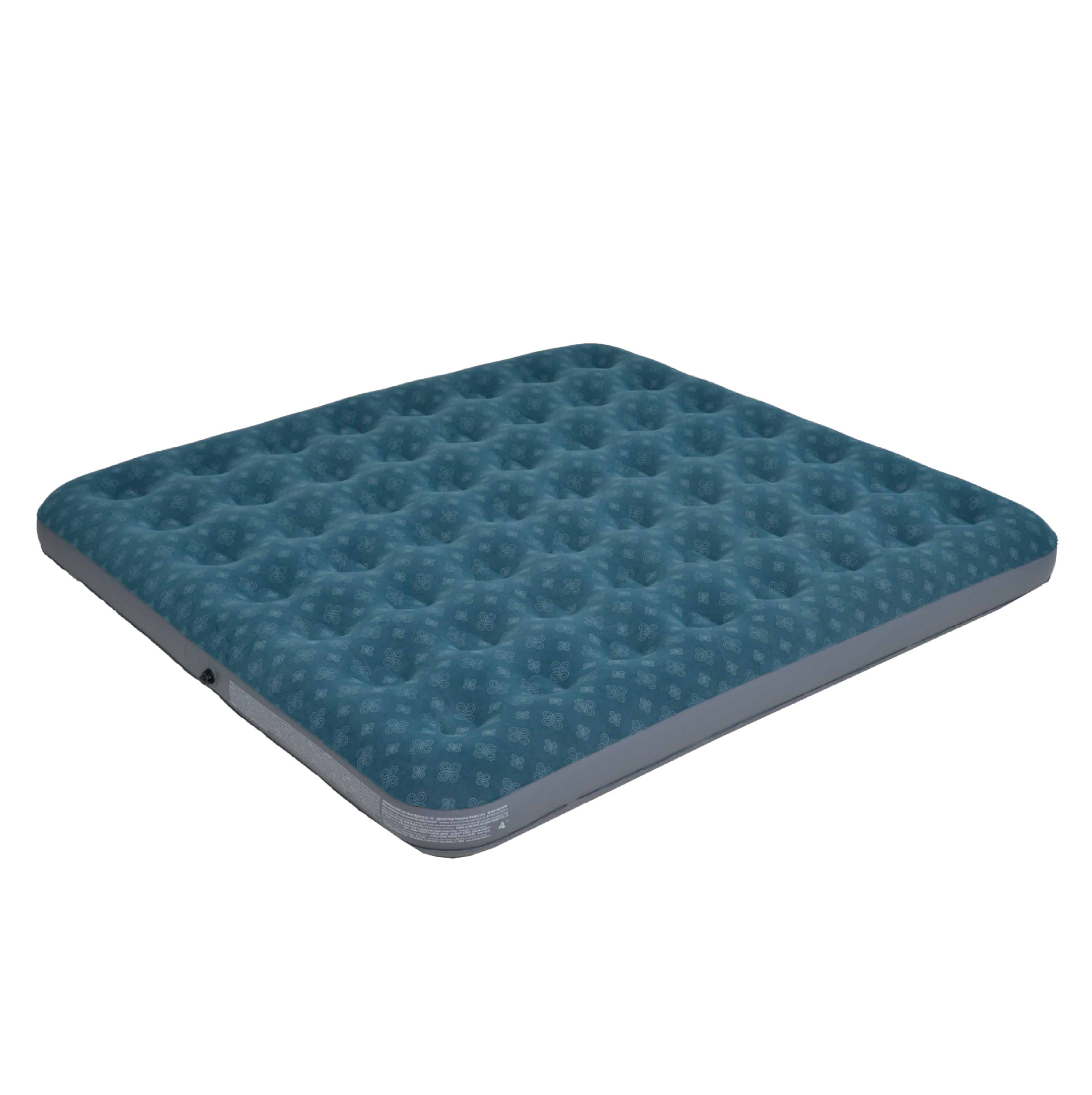 JILONG's new manufacturer's inflatable bed, flocked PVC inflatable air cushion, foldable and portable inflatable mattress Item Picture