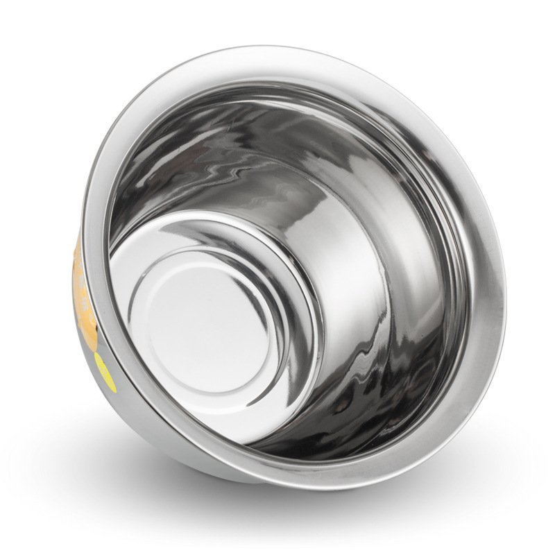 不锈钢特厚油鼓鼓型 涨形调料缸无磁加深油盆9/10/11寸批发细节图