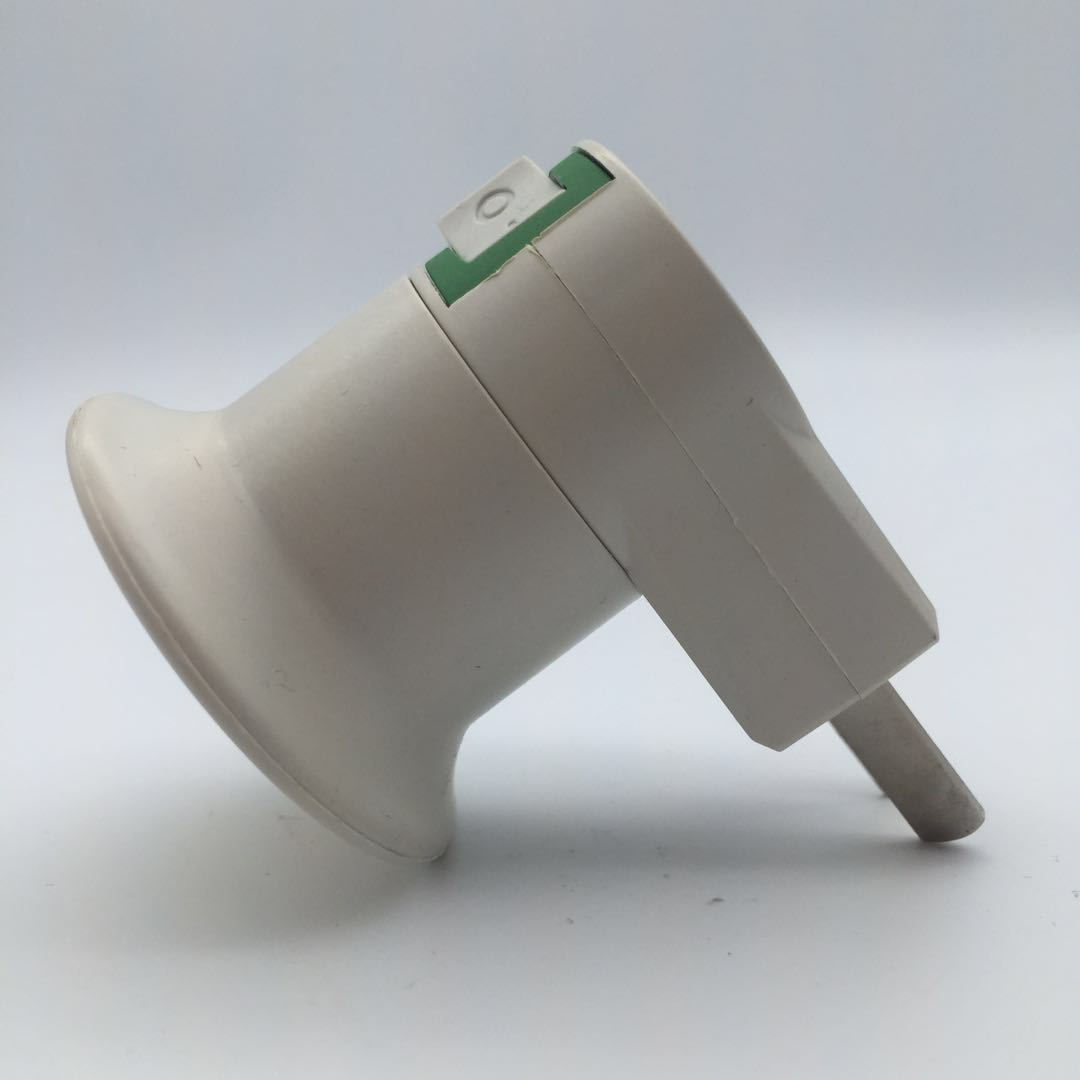 One-piece daifa magic ball lamp head, lamp base, mobile lamp head with switch plug, American standard white lamp cup, bulb lamp base details Picture