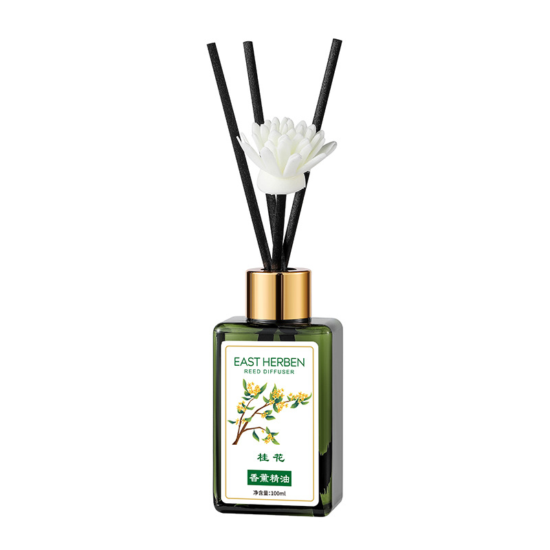 新款挂壁香薰精油加湿器卧室室内酒店小众持久花香氛天然植物精油白底实物图