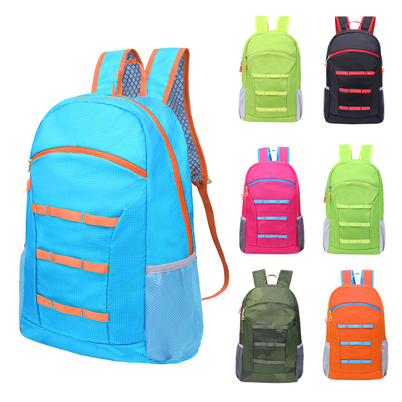 20-liter large-capacity backpack, foldable storage bag, ultra-light scratch-resistant travel bag, water-resistant hiking and cycling bag