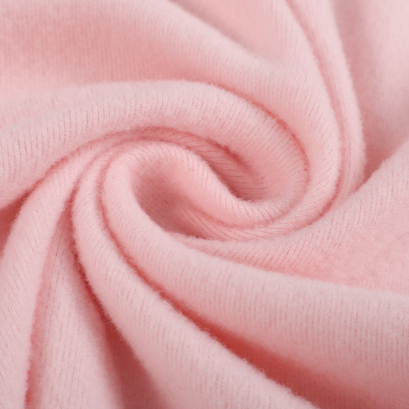 现货多色1*1罗纹德绒230g绒布秋冬弹力保暖打底衫内衣德绒面料布