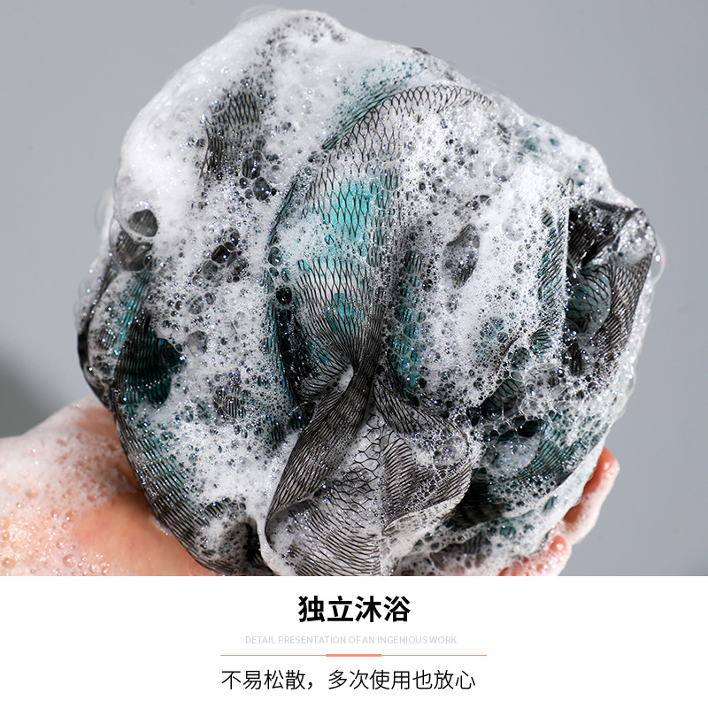 沐浴球、浴擦、浴刷、澡巾实物图