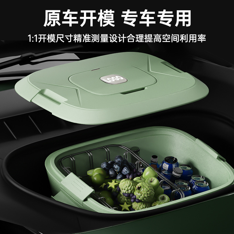车载保温箱电热饭盒小冰箱制冷冰箱12v车载冰箱2l