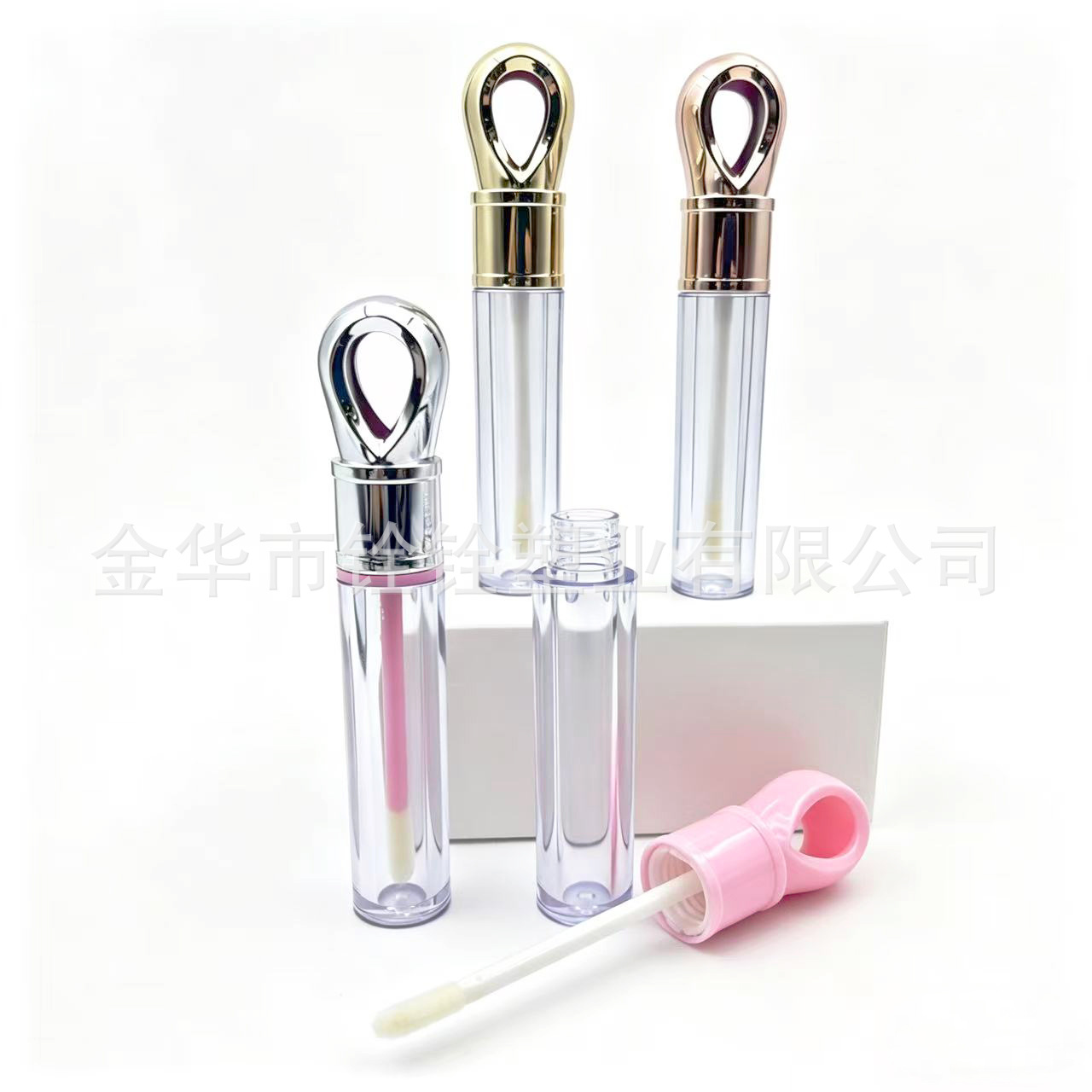 LG08361 Lip gloss tube, empty tube, lip glaze tube, cosmetic packaging material wholesale, 5ml, can be sprayed, electroplated and with logo Item Picture