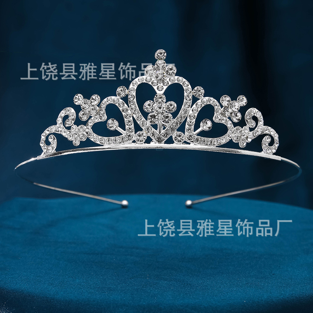 The bride's crown, the girl's 18th birthday, wedding headwear, children's princess, Korean-style hair accessory, wedding dress, queen's crown, super fairy-like Application Scenario