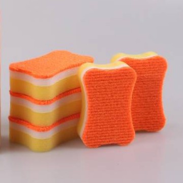 Mr.OK factory direct supply sponge scouring pads, double-sided cleaning sponges, kitchen cleaning sponges, dishwashing sponges, pot scrubbing sponges Application Scenario