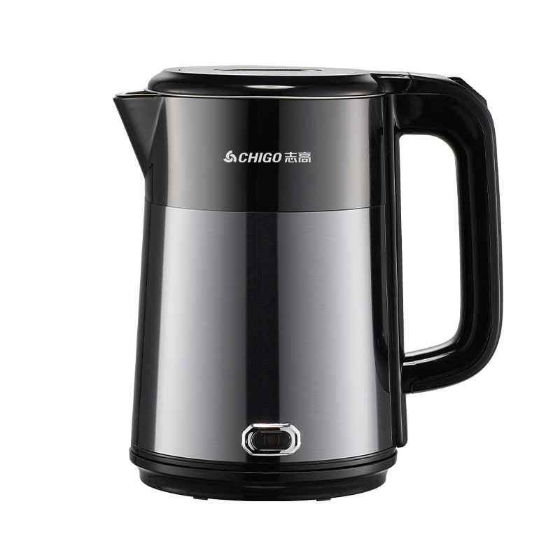 Zhigao Mini Hot Water Kettle hotel food-grade 304 color steel double-color smart heat preservation 1.2L electric kettle Item Picture