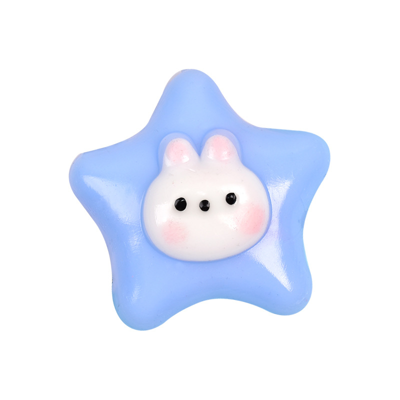 The super soft and wet star rabbit is a popular online celebrity. It has a mud texture and is a stress-relieving toy that is selling well in the toy factory Item Picture