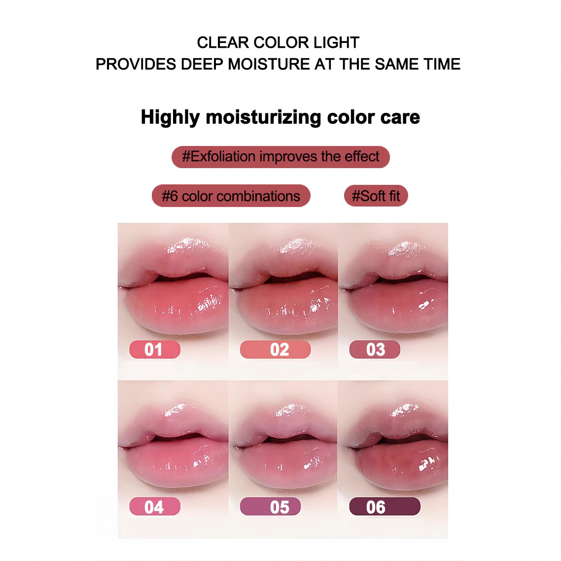 PAGE VINE Cross-border Bestsellers Twisty Lip Balm, Lip Moisturizing essence, Foreign Trade Makeup, Lip oil, Lip gloss, Trendy beauty products details Picture
