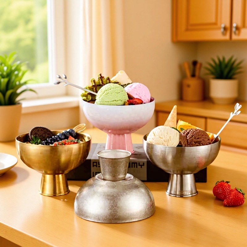 棒冰/冰淇淋木制调羹/制冰器/文创/制品塑料白底实物图