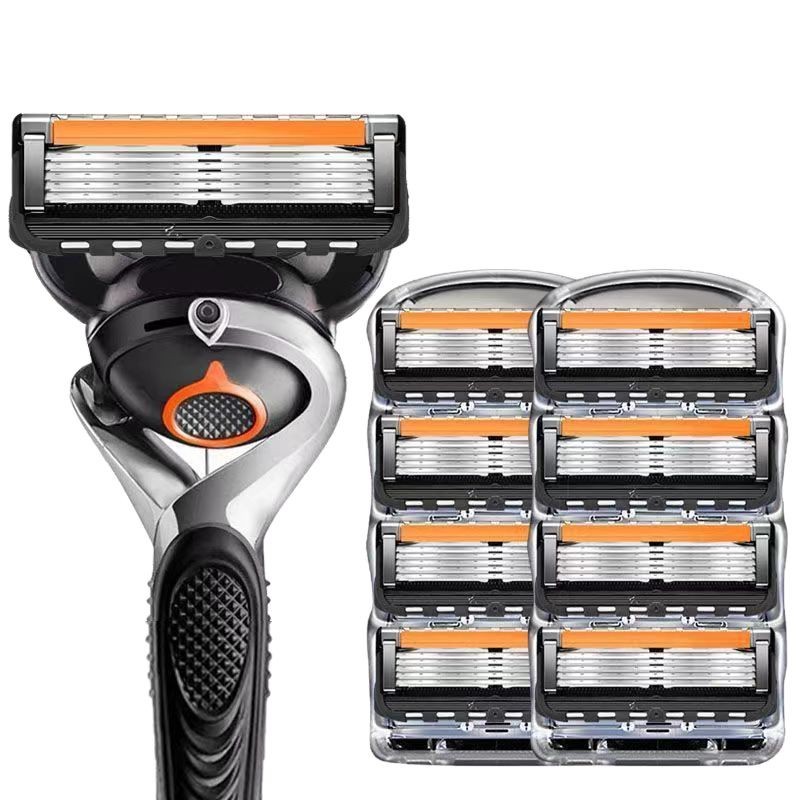 General A-Peak Invisible Smooth Hand Razor, 5-layer blade for men, Geely Razor holder Item Picture