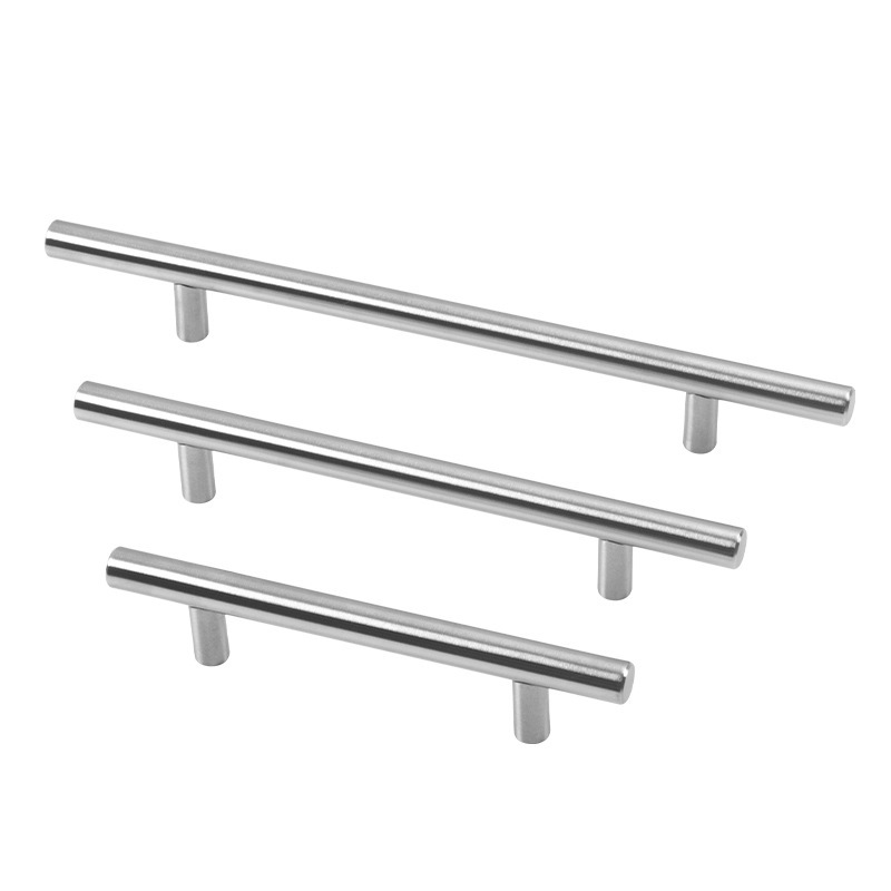 Stainless steel handle, cabinet and wardrobe door handle, Italian simple drawer small handle, single-hole handle, cabinet door handle Item Picture