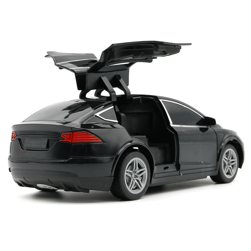Cross-border 1:24 Tra Four-way remote control car with lights, children's simulation manual double-door toy car model Item Picture