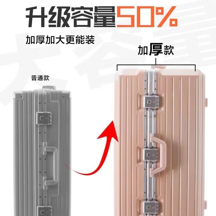 学生超大行李箱大容量新款结实耐用拉杆箱密码箱万向轮产品图