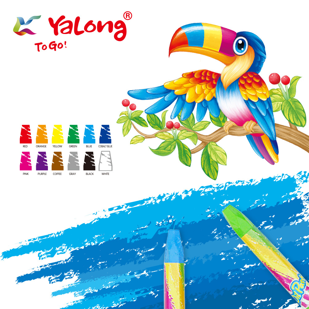 Yalong Cross-border best-selling art paint sets, crayons, children's discounts, professional painting colors, oil paintings, pastels Specification image