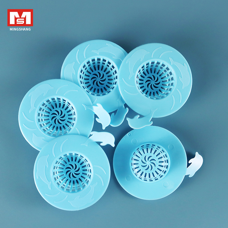 Japanese MS2227 washbasin hair filter screen, anti-clogging floor drain, washbasin sink hair filter Application Scenario