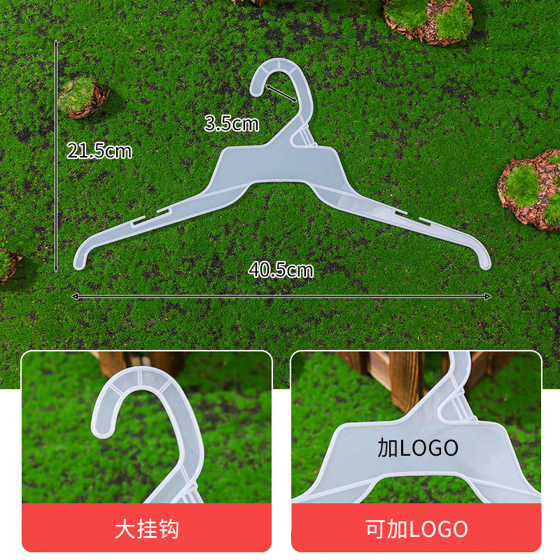 Plastic hangers are in stock and available for supply. Hangers are hung by garment factories for export. Wholesale of multi-functional hangers for clothing stores Specification image