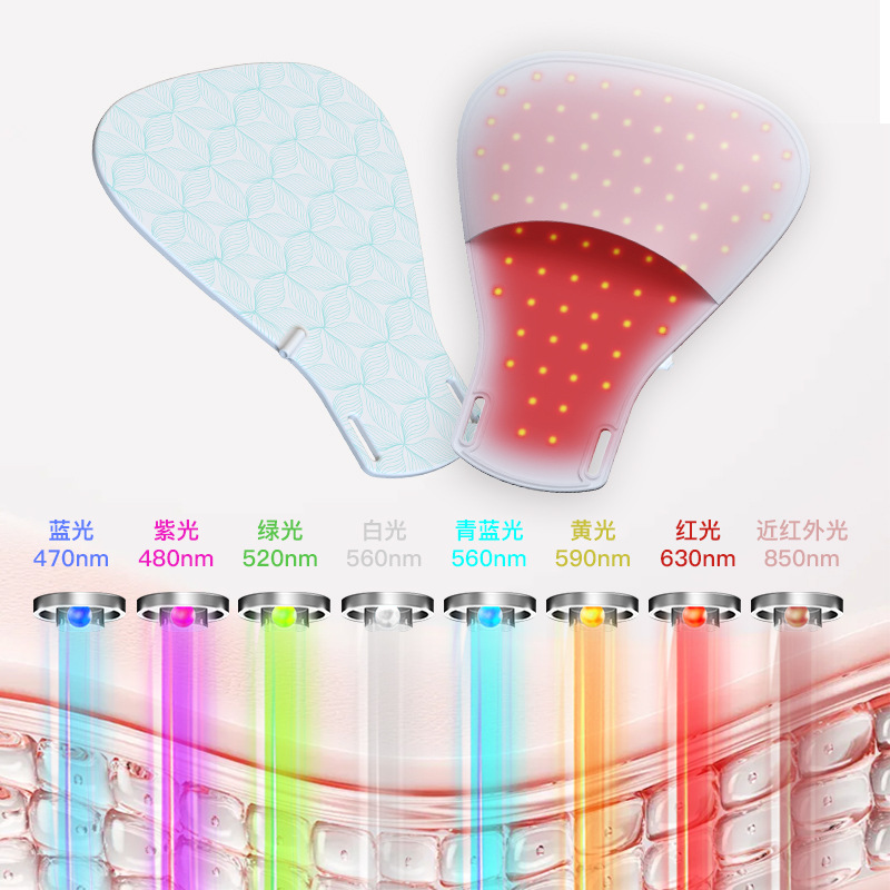 قناع التجميل بالجلد الأحمر، مطياف الأشعة تحت الحمراء، جهاز رسم الرقبة، جهاز شنيلاك LELAK Item Picture