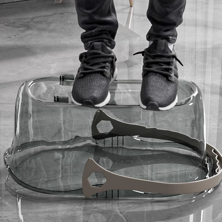 Transparent thickened water bucket, household portable PET rectangular water bucket, student laundry bucket, large water storage bucket, mop bucket Application Scenario