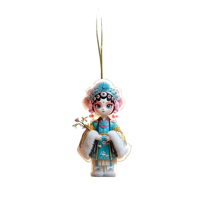 星星人/挂件/毛绒挂件/小挂件/玩偶挂件白底实物图
