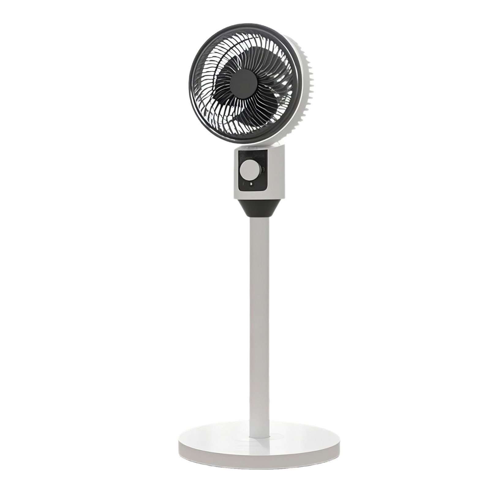 Household electric fan, cross-border air circulation fan, smart remote control voice floor fan, small silent, new inverter Item Picture