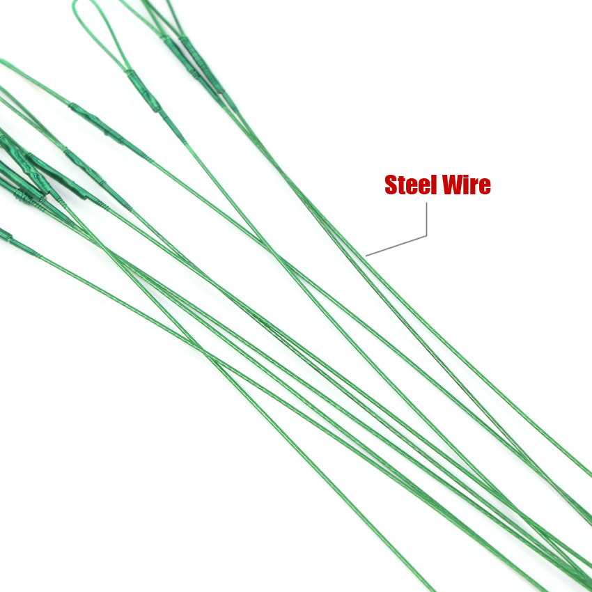 海钓管付伊势尼鱼钩 200mm防咬钢丝导线15#鱼钩批发产品图