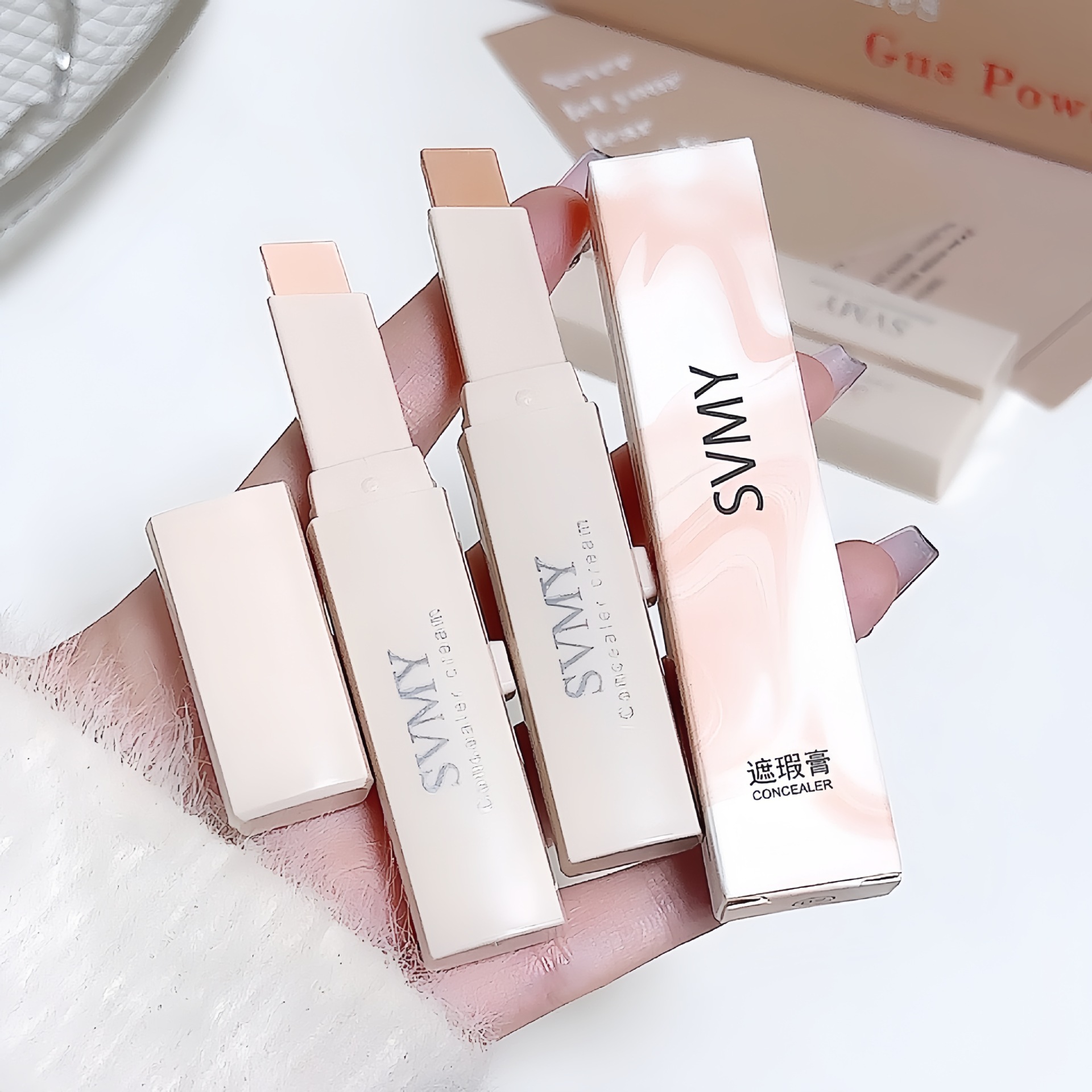 SVMY新手学生懒人修容棒遮瑕棒细腻素颜遮瑕笔遮瑕膏980