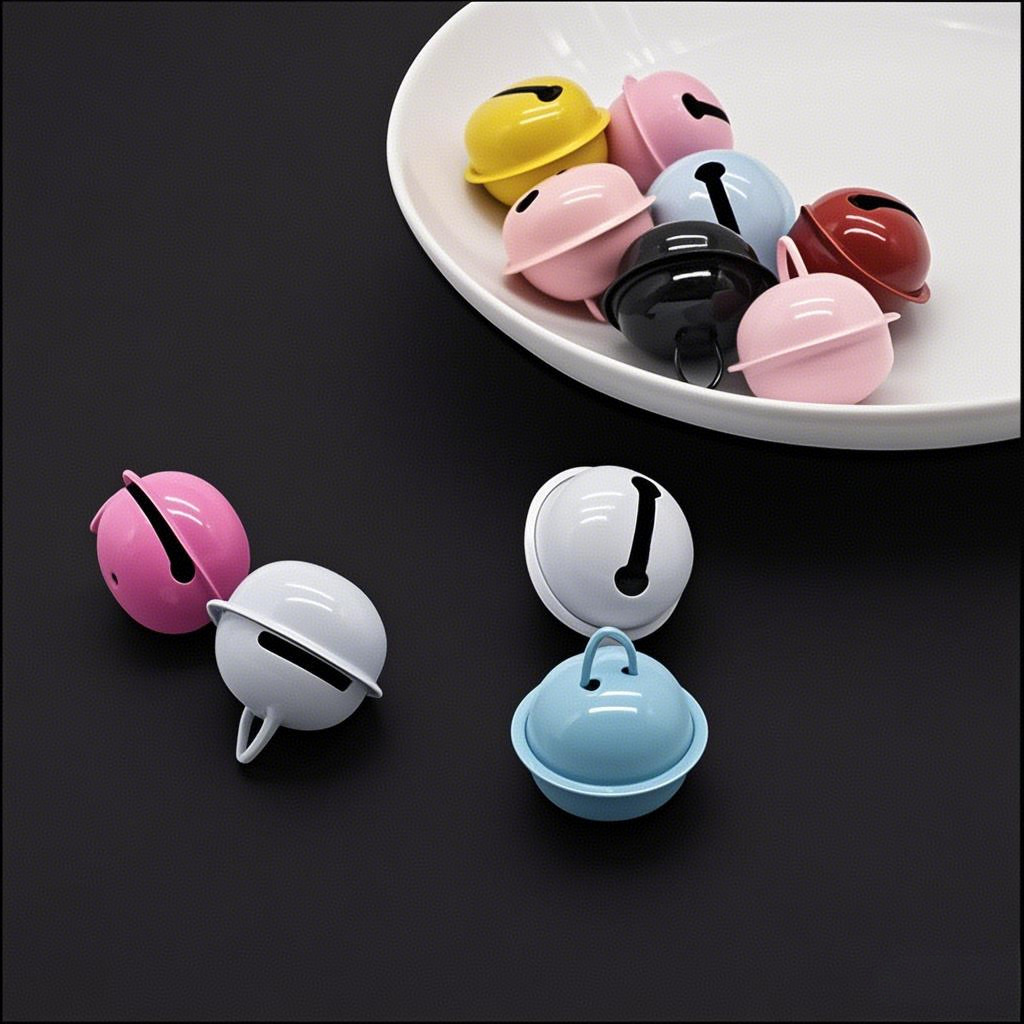 DIY colorful little bells, accessories, keychains, materials, pendants, pet candies, 14-22mm doll bells details Picture