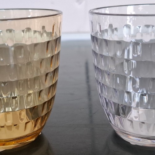 Plastic cups, food-grade acrylic water cups, hotel beer and beverage cups, shatter-resistant commercial Hong Kong-style tea restaurant cups Specification image