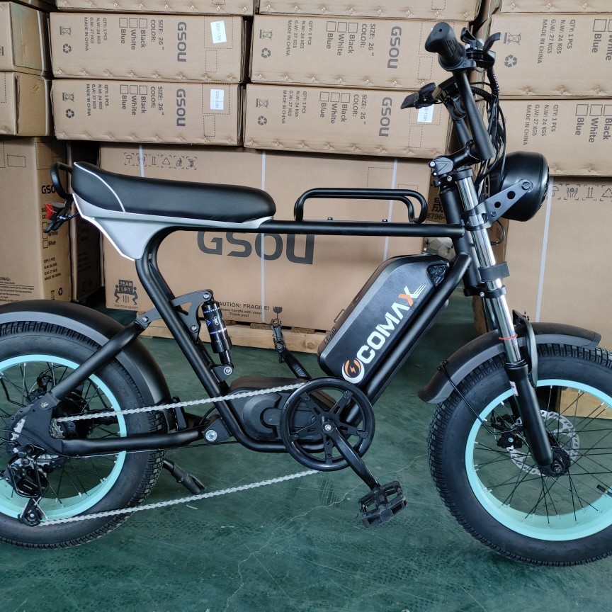 Cross-border DirtBike 18-inch super520t2 Fat tire 4.0 electric lithium battery-powered off-road bicycle Specification image