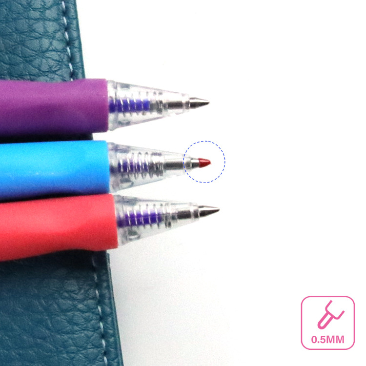 Yalong Cross-border's new sweet and cute blue 0.5mm gel pen is a best-selling hot erasable gel pen Application Scenario