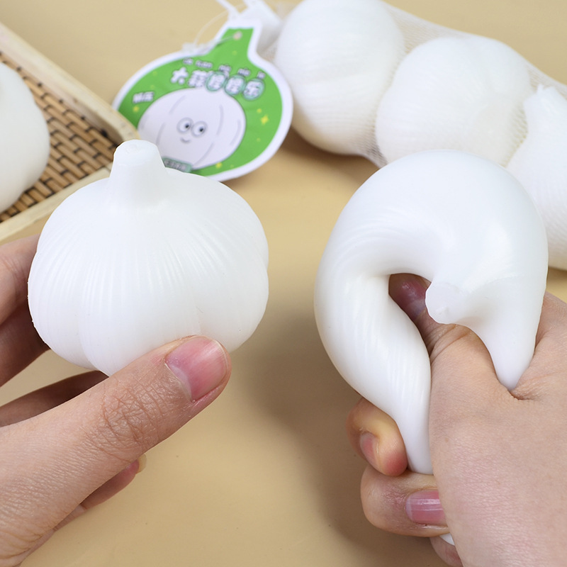 网红创意仿真网兜大蒜捏捏乐发泄解压玩具整蛊搞怪减压儿童小玩具