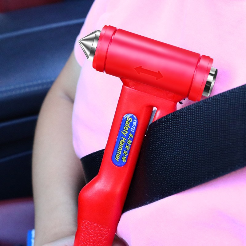 Wholesale of automotive supplies: Vehicle-mounted safety hammers, life-saving hammers, escape window-breaking hammers, vehicle emergency escape LW-721 details Picture