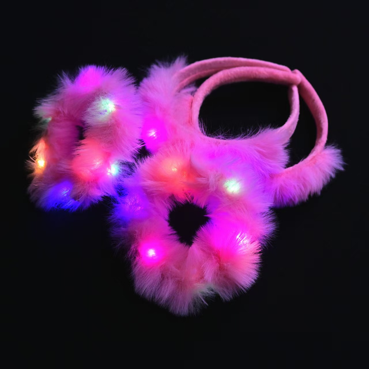LED Angel luminous headband Birthday party Fairy Cute angel wings Luminous headband decoration Headwear batch Specification image