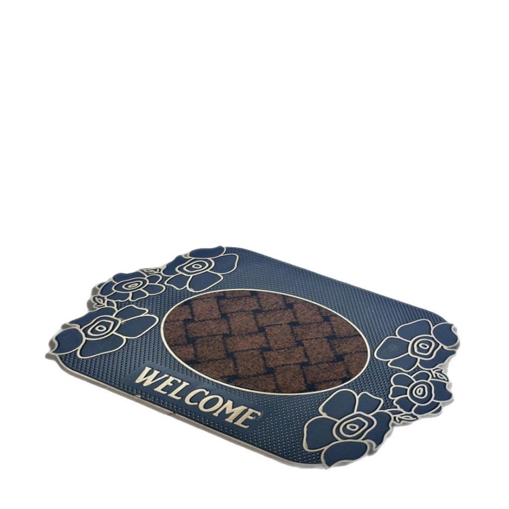 High-end rubber floor MATS for villa entrances, classic European-style entrance door foot MATS, natural rubber, anti-slip, wear-resistant and dirt-resistant Item Picture