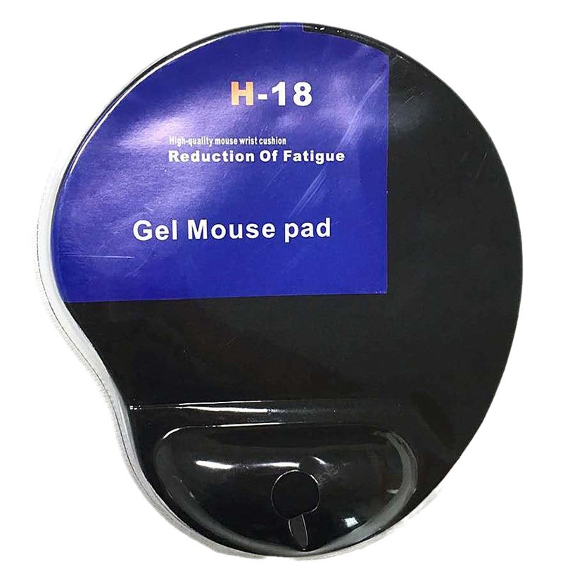 Wholesale of black silicone wrist guards, comfortable memory foam, computer custom LOGO wrist guards and mouse pads from the manufacturer Item Picture