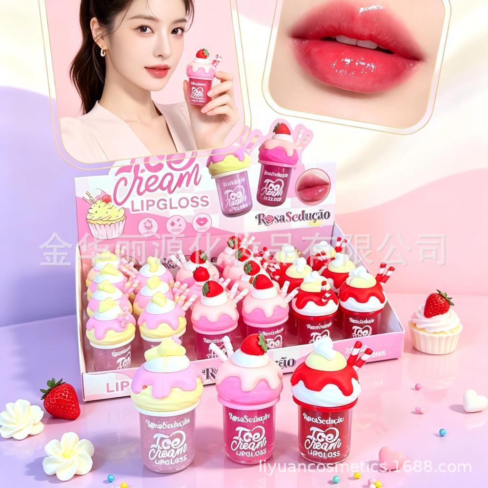 GLOSS LABIAL Honey Lip Oil Chocolate Lip Gloss Brazilian Lip Gloss LIPGLOSS Fruit Ice Cream Lip Gloss Application Scenario