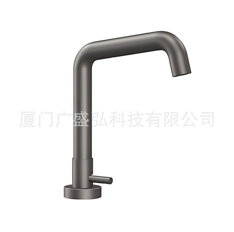 水龙头/塑料水龙头/黄铜/卫浴/元宝龙头白底实物图