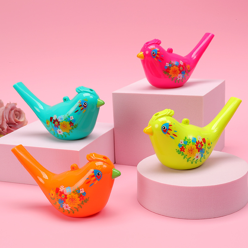 Factory direct sales, outdoor water-filled voice-changing water bird whistles, children's Musical Instruments whistles, horns, toys, park street stall wholesale Specification image