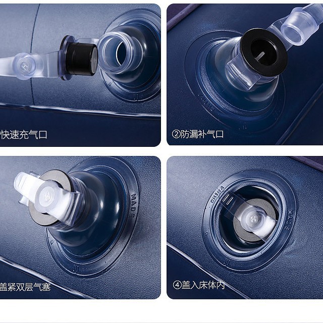 定制气垫床充气床垫家用单人加厚简易床便携折叠床户外懒人充气床产品图