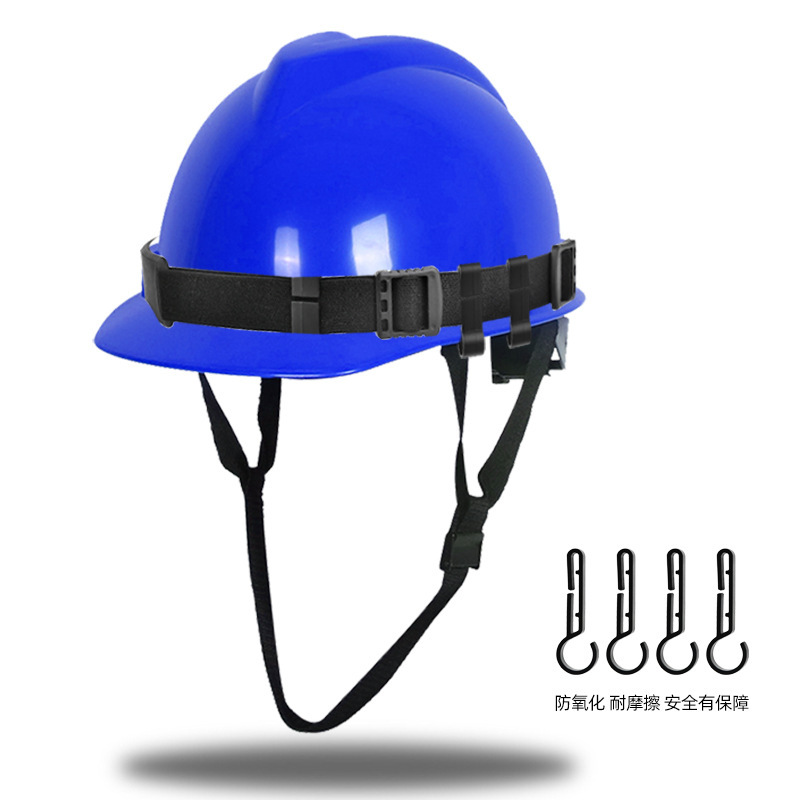 In-stock miner's lamp headlight accessories, safety helmet headlight, plastic snap fastener, anti-slip buckle, non-drilling hook, miner's lamp headband details Picture