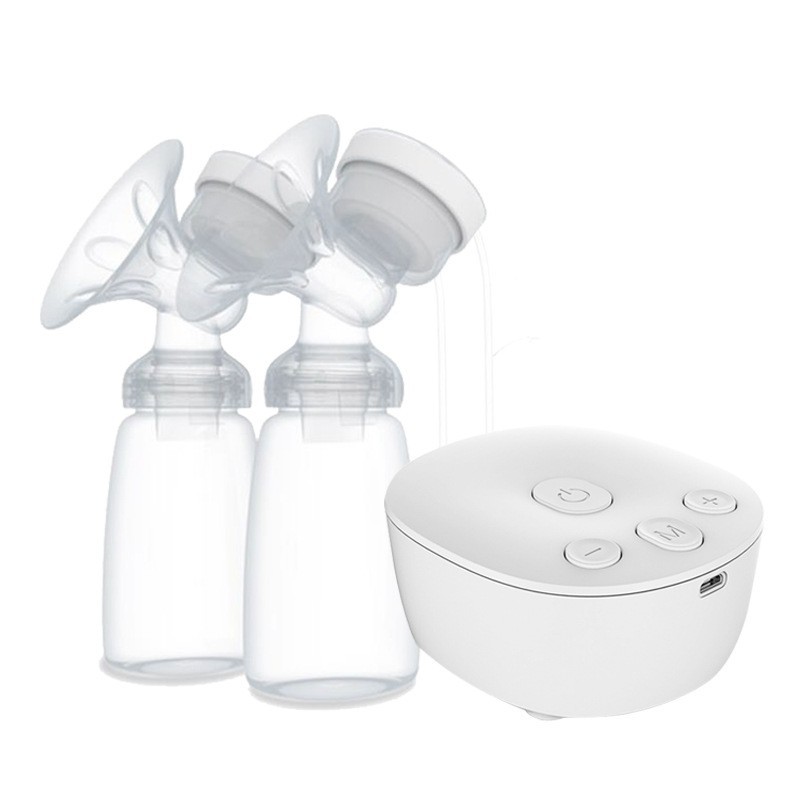 Cross-border rechargeable electric fully automatic breast pump household silicone breast milk collector products Breast Pump Item Picture