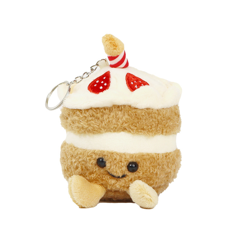 【 Yun Guan Gifts 】 Cute French fries, hamburger croissants, plush pendants, wholesale event gifts, dolls, keychains Item Picture
